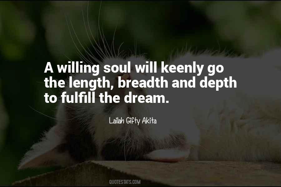 Quotes About Depth Of Soul #1138305