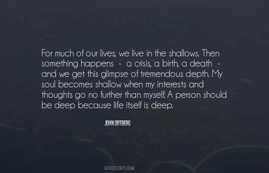 Quotes About Depth Of Soul #1769993