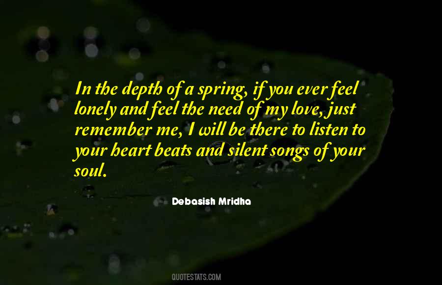 Quotes About Depth Of Soul #517798