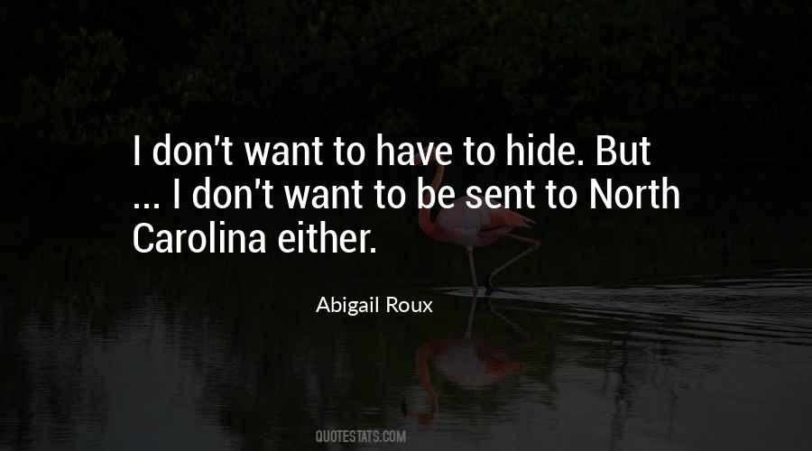 Quotes About North Carolina #192044