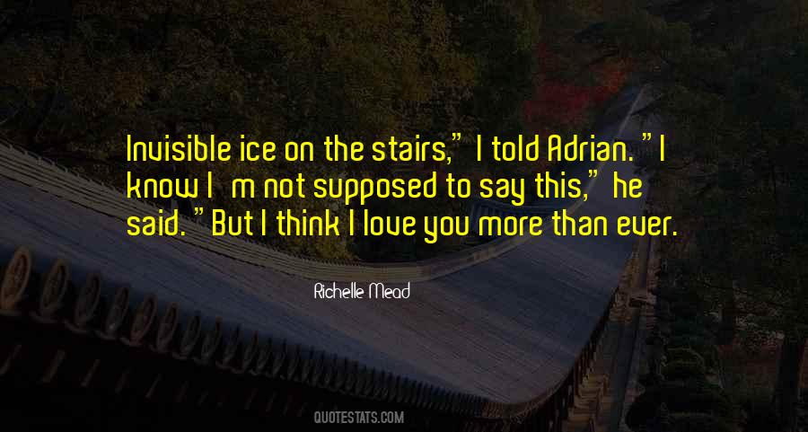 Quotes About Stairs And Love #1804635