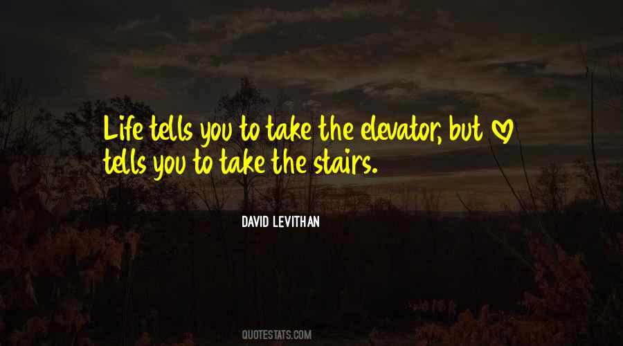Quotes About Stairs And Love #888959
