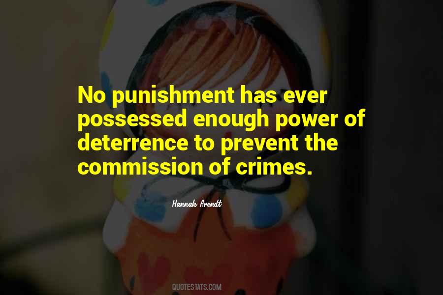 Quotes About Deterrence #1140806