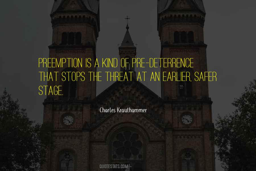 Quotes About Deterrence #1395388