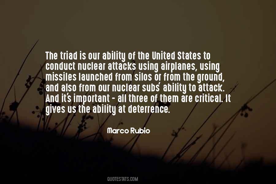 Quotes About Deterrence #1470857