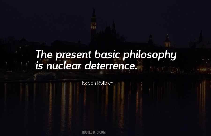Quotes About Deterrence #1514027