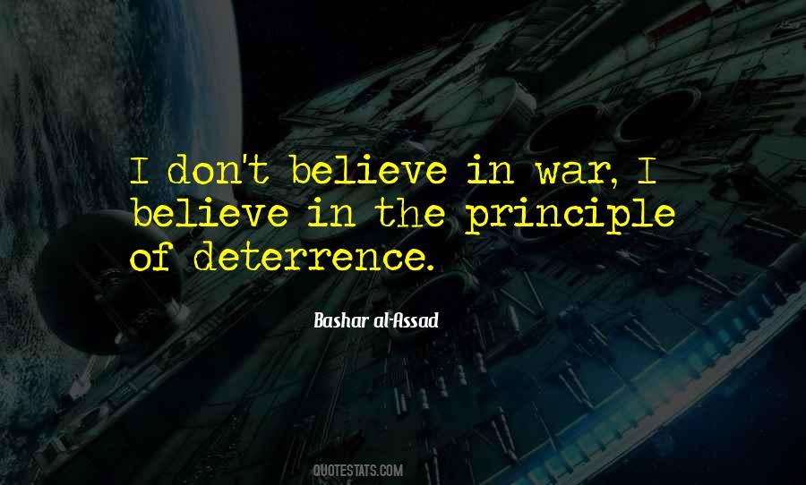 Quotes About Deterrence #1534494