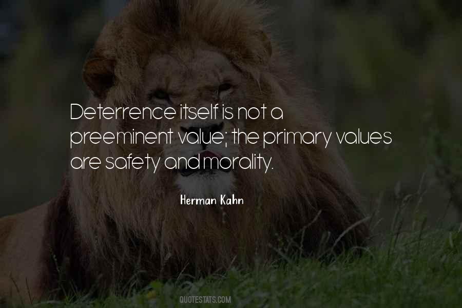 Quotes About Deterrence #1765163