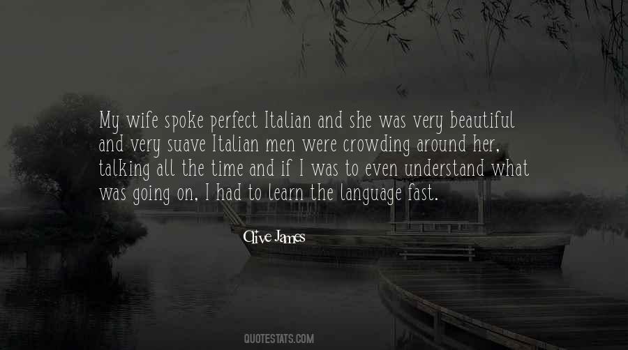 Quotes About Italian Language #1187670