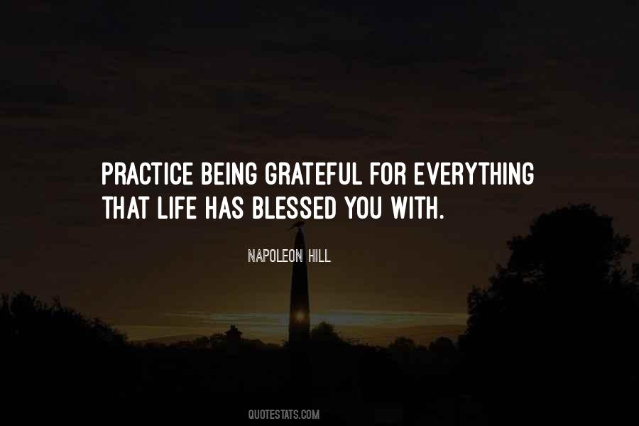 Quotes About Being Grateful For Life #959325