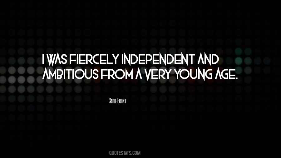 Quotes About Young Age #1265348