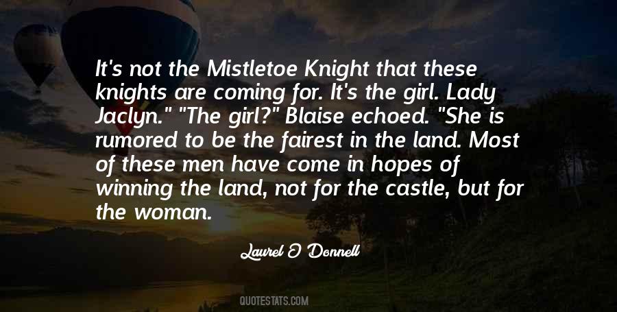 Knight Romance Quotes #1394804