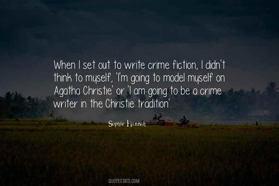 Quotes About Crime Fiction #5124