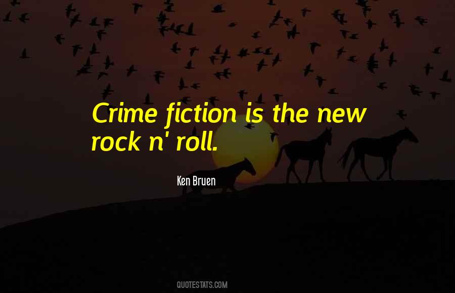 Quotes About Crime Fiction #88719
