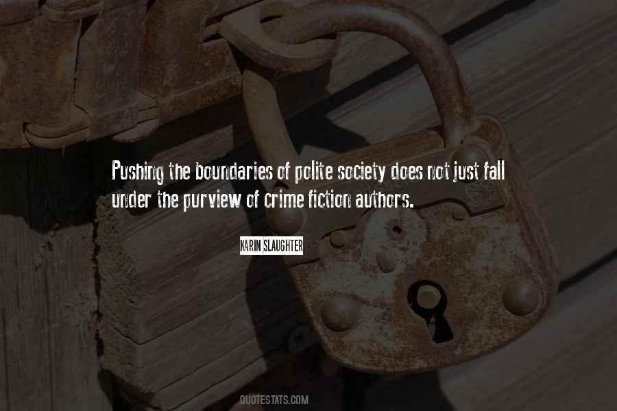 Quotes About Crime Fiction #98196