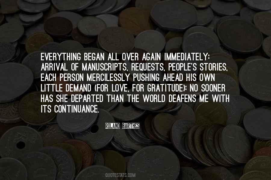 Quotes About Gratitude For Love #125901