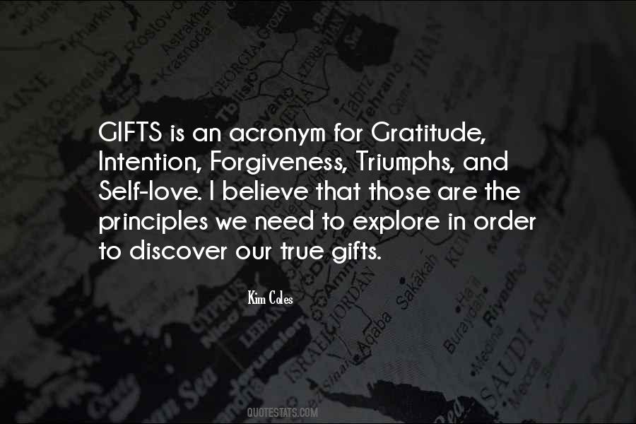 True Gifts Quotes #806615
