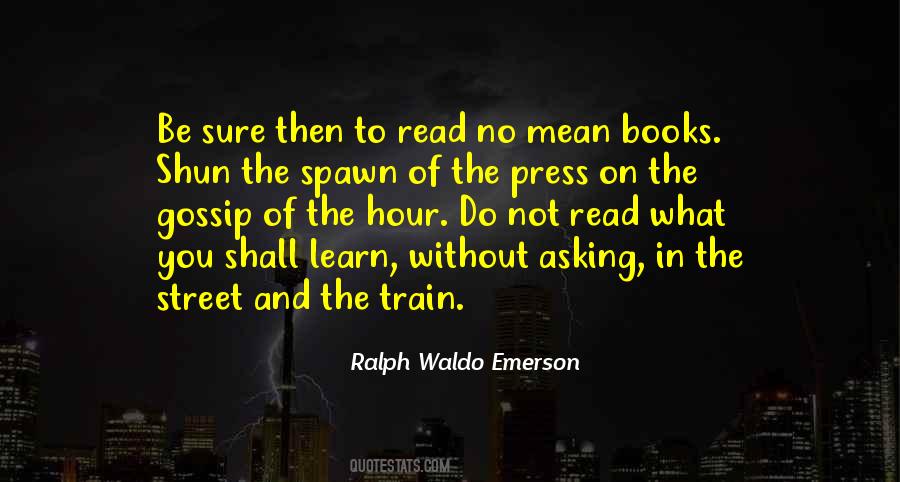 Quotes About Reading Emerson #1825350