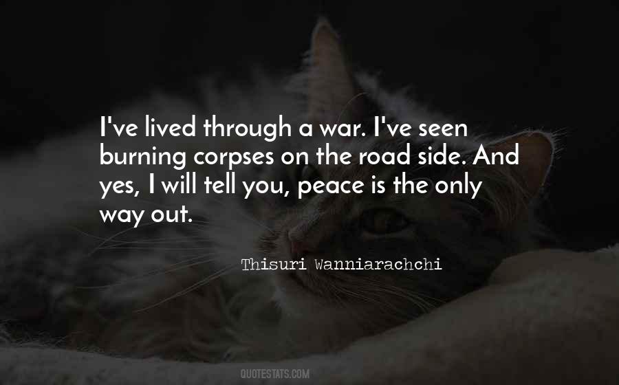 Peace Through War Quotes #1151900