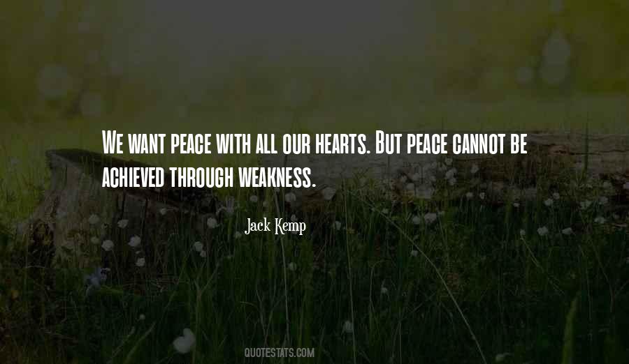 Peace Through War Quotes #525752