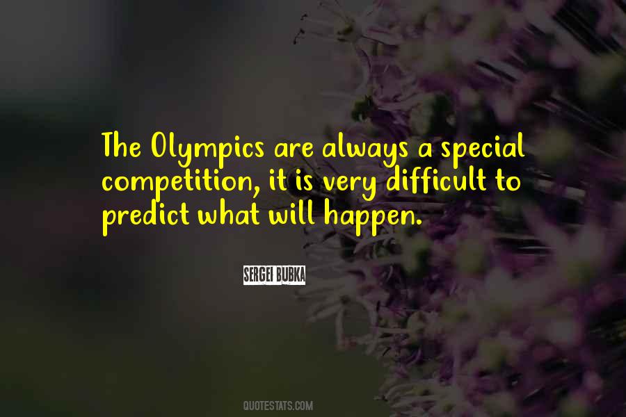 Quotes About The Special Olympics #1680378