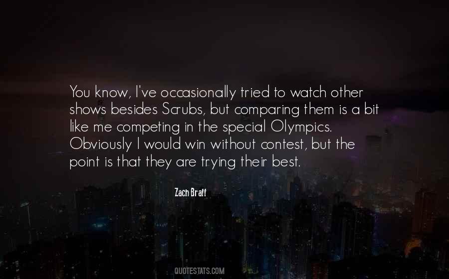 Quotes About The Special Olympics #589017