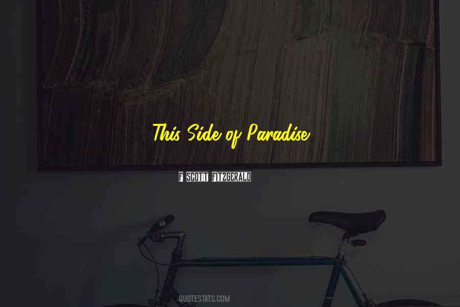 Quotes About Paradise #1861768