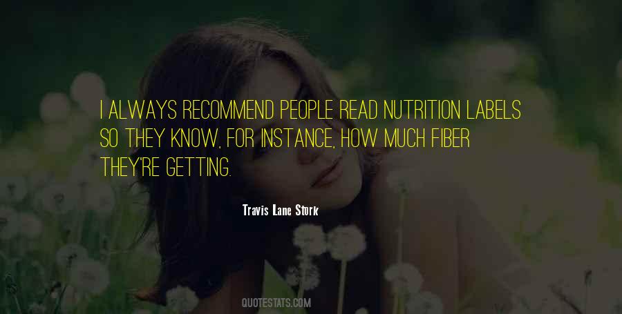 Quotes About Nutrition Labels #1307020