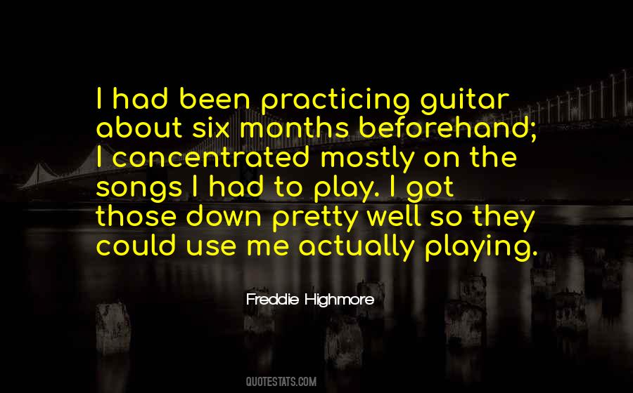Quotes About Practicing Guitar #637833