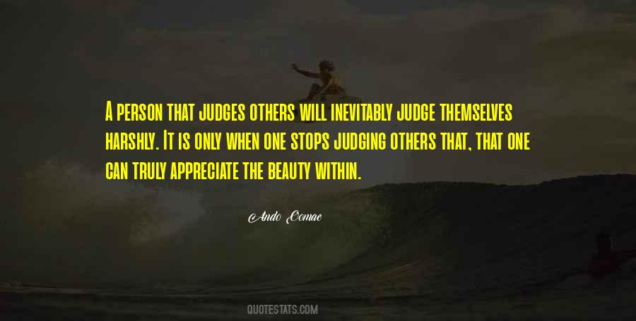 Quotes About Judging Others #1205242