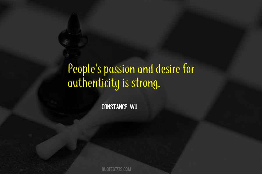 Strong Passion Quotes #1375714