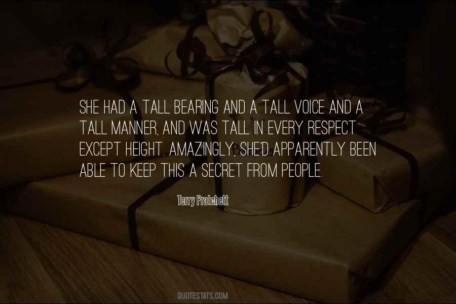 Quotes About Tall Boy #73807