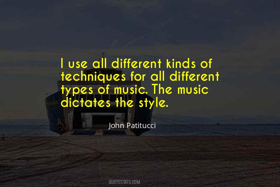 Quotes About Different Kinds Of Music #1610862