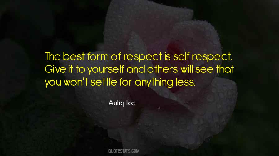 Quotes About Respect Others #165860