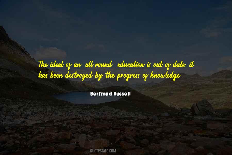 Knowledge From Education Quotes #1348473