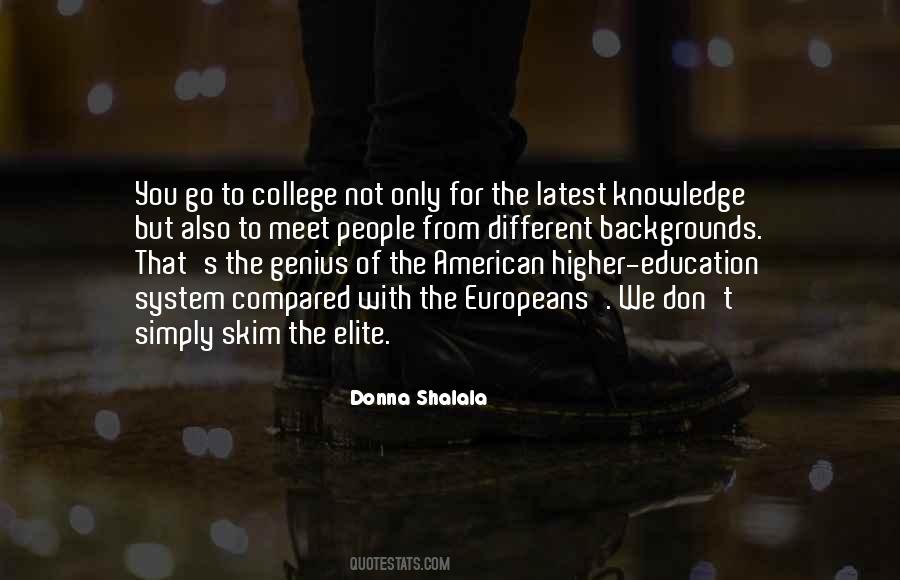 Knowledge From Education Quotes #162852