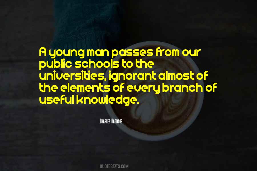 Knowledge From Education Quotes #283581