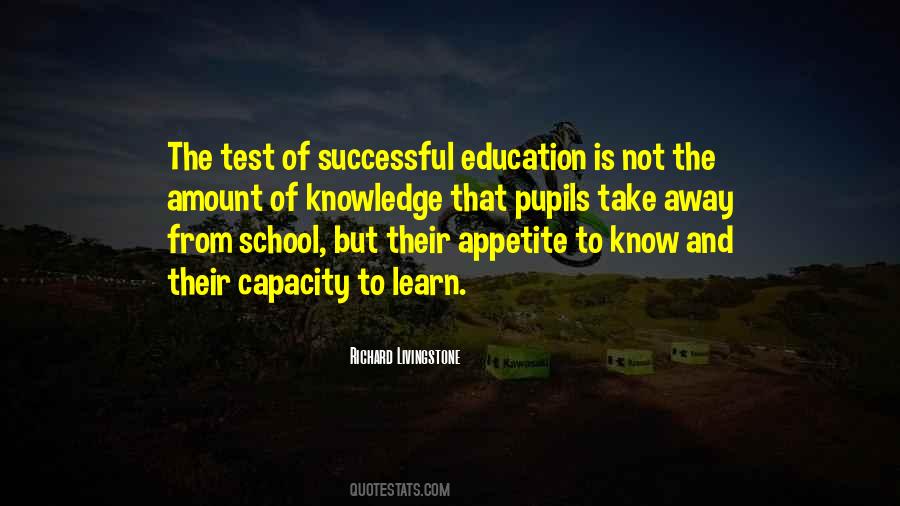 Knowledge From Education Quotes #719603
