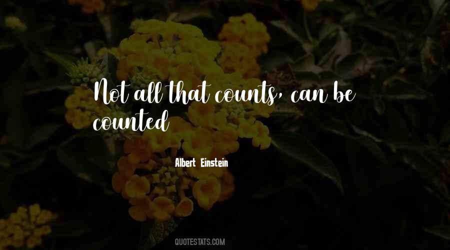 Be Counted Quotes #386559