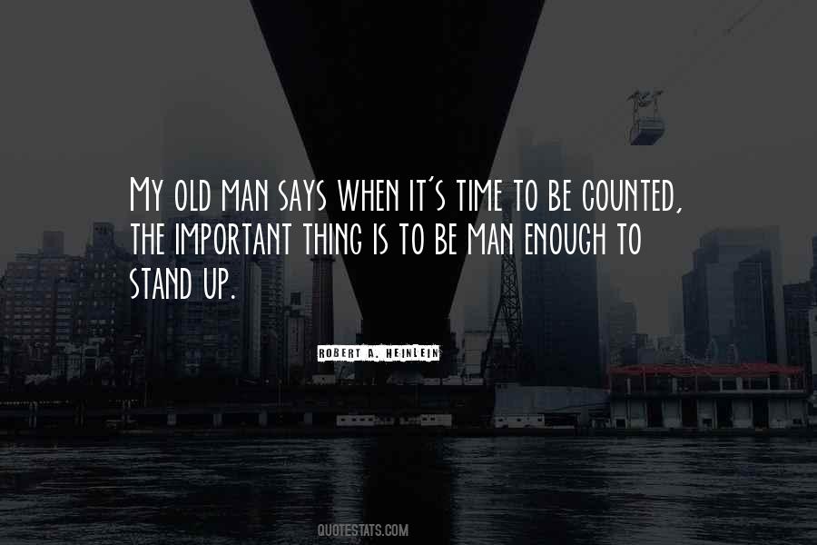 Be Counted Quotes #8783