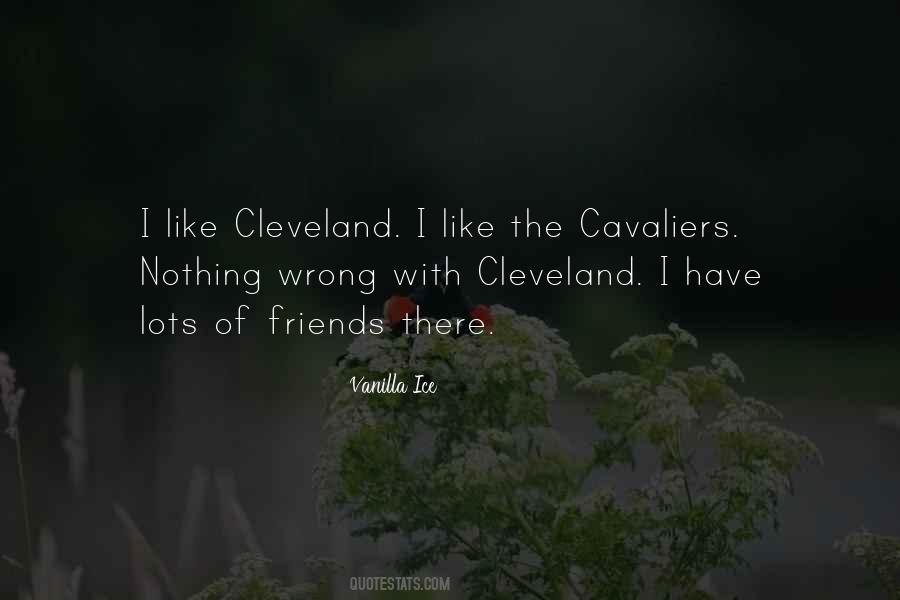 Quotes About Cleveland Cavaliers #100913