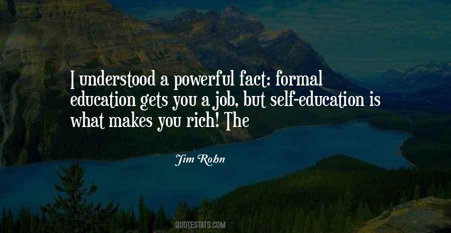 Quotes About Self Education #10621