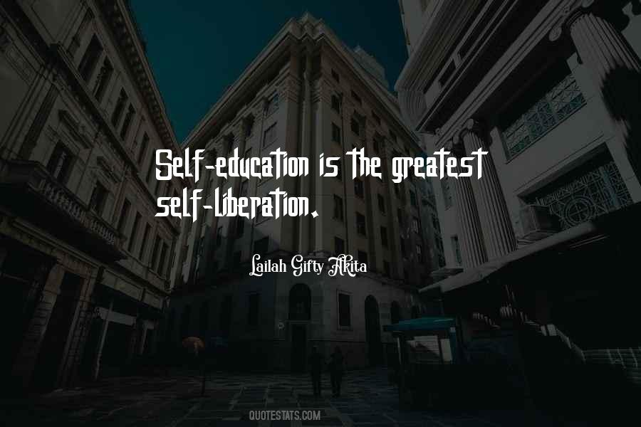 Quotes About Self Education #111179