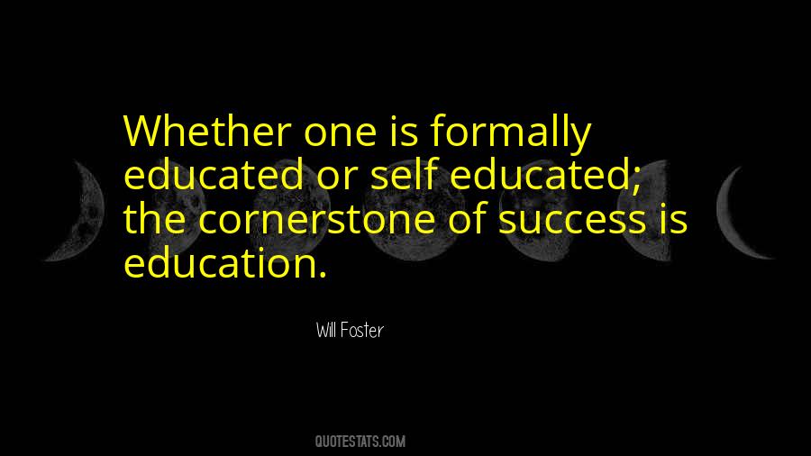 Quotes About Self Education #115948