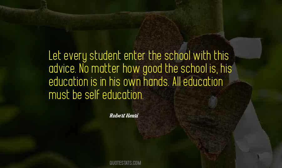 Quotes About Self Education #319176