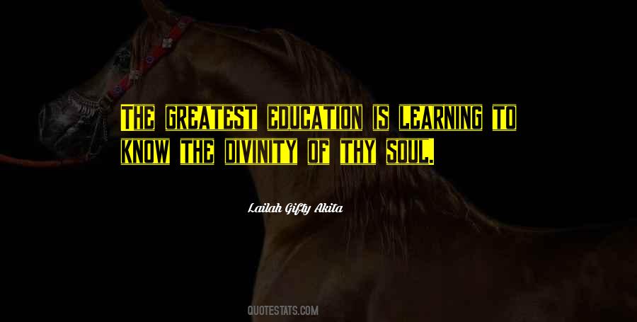 Quotes About Self Education #349440