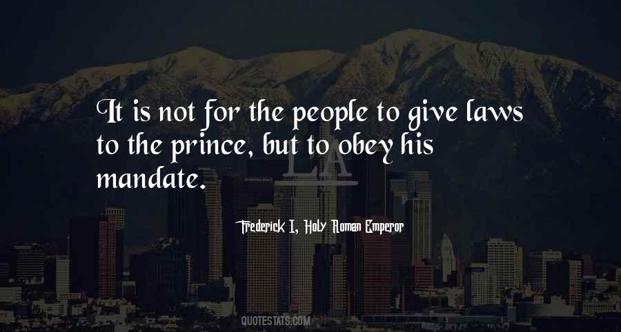 Quotes About The Prince #1107005