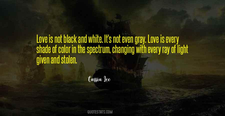 Quotes About The Color Black And White #433893