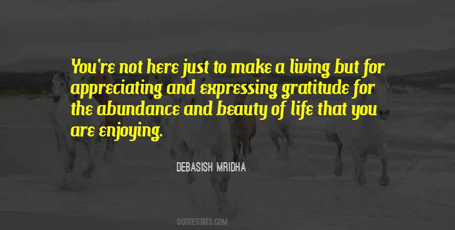 Quotes About Appreciating Life #1566784