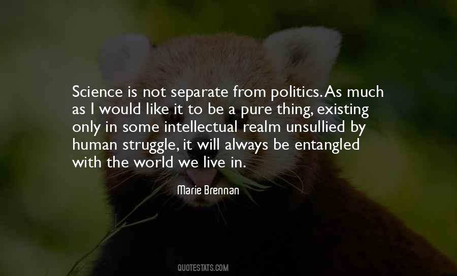 Politics Science Quotes #157031